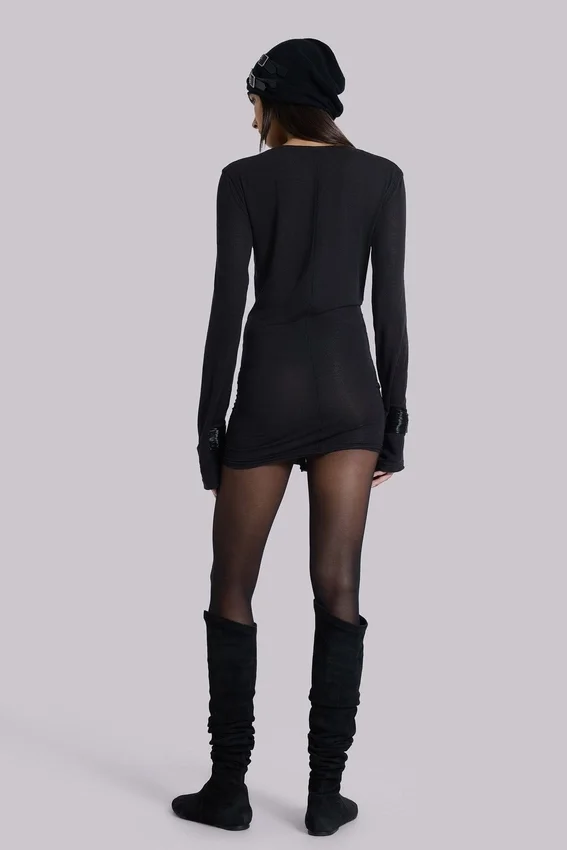 Minivestido «Black Mist»