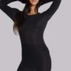 Minivestido «Black Mist»