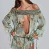 Minivestido «Breccia» con adornos