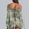 Minivestido «Breccia» con adornos