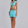 Minivestido con aberturas «Oceya»