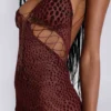 Minivestido con cordones Rhyxa