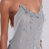 Minivestido con efecto de gotas