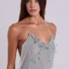 Minivestido con efecto de gotas