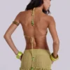 Minivestido de ganchillo con abalorios de Kuuma