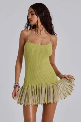 Minivestido de punto Isen