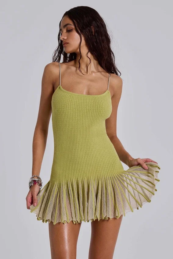 Minivestido de punto Isen