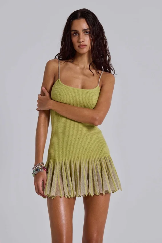 Minivestido de punto Isen