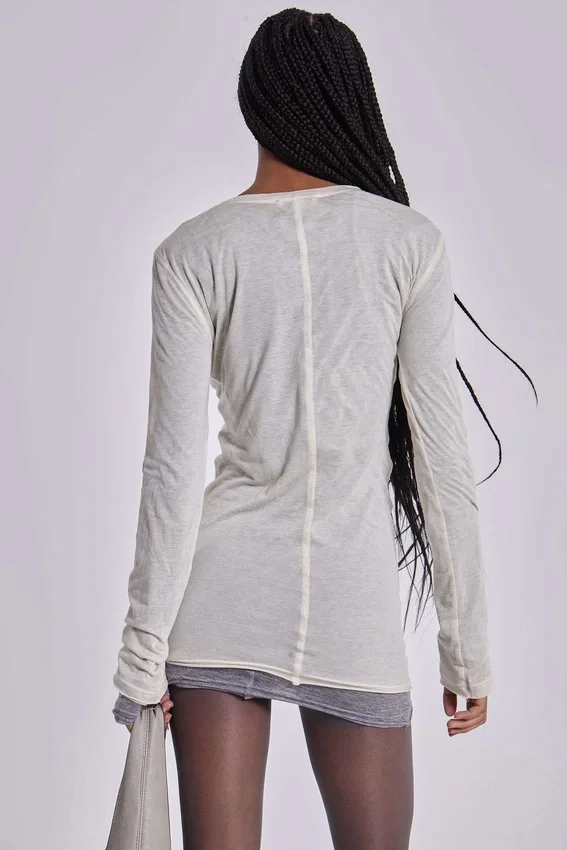 Minivestido en tono «Oatmeal Mist»