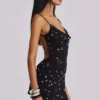 Minivestido «Mirage» con tachuelas