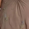 Minivestido sin espalda con adornos de Doure