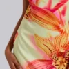 Minivestido sin espalda «Lucia» con detalle floral