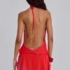 Minivestido sin espalda Tatiana