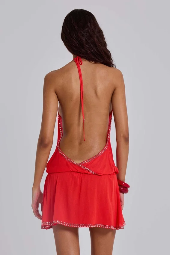 Minivestido sin espalda Tatiana