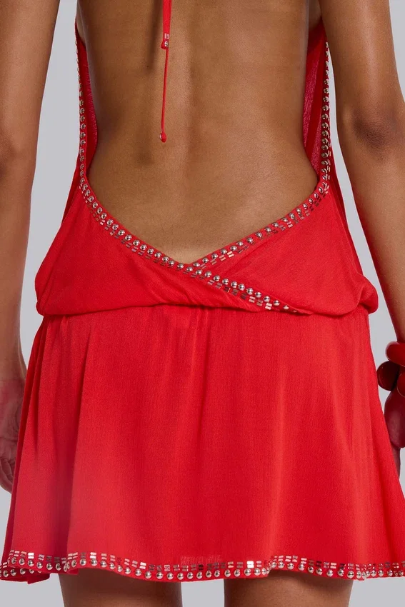 Minivestido sin espalda Tatiana