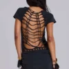 Minivestido Voraz de macramé