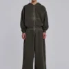 Monster Hoodie oversize en color caqui