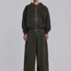 Monster Hoodie oversize en color caqui