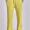 Pantalón jogger holgado de corte acampanado Cleo en color neón