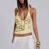 Pantalones abullonados con botones «Livara»