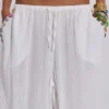 Pantalones abullonados con botones «Livara»