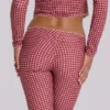 Pantalones capri de baño a cuadros de Freda