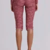 Pantalones capri de baño a cuadros de Freda