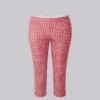 Pantalones capri de baño a cuadros de Freda