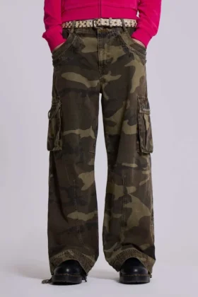 Pantalones cargo «Camo Trooper»