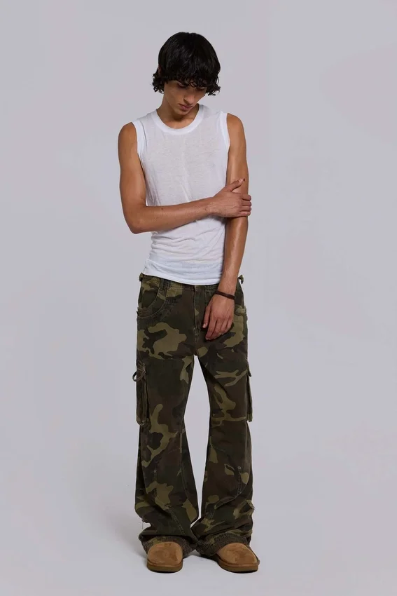 Pantalones cargo «Camo Trooper»
