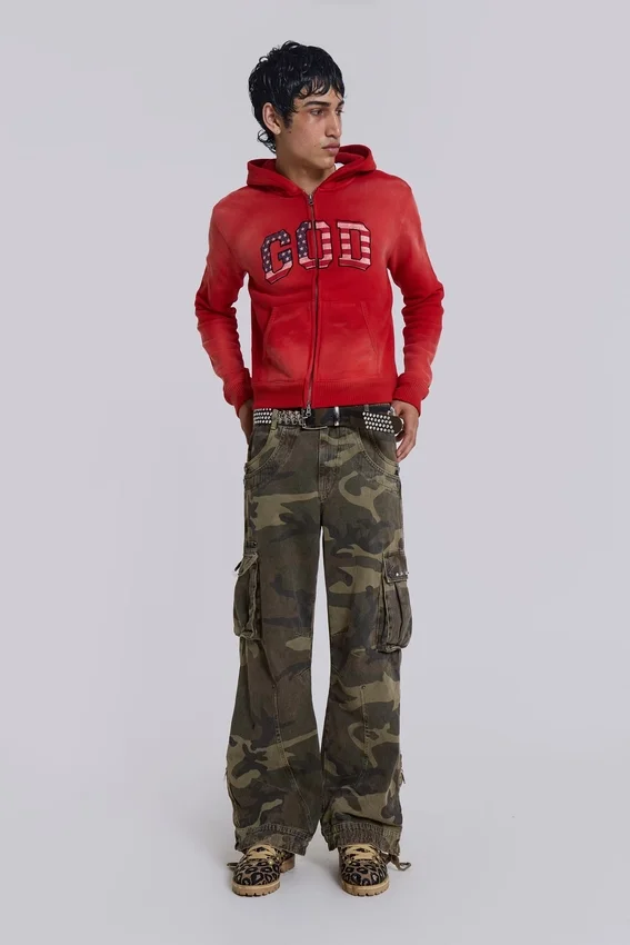 Pantalones cargo «Camo Trooper»