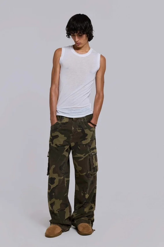Pantalones cargo «Camo Trooper»