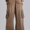 Pantalones cargo de carpintero con tachuelas