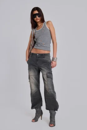 Pantalones cargo de pierna recta «Off Duty»
