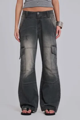 Pantalones cargo de pierna recta «Off Duty»