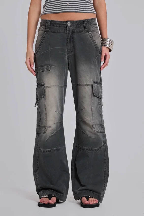 Pantalones cargo de pierna recta «Off Duty»