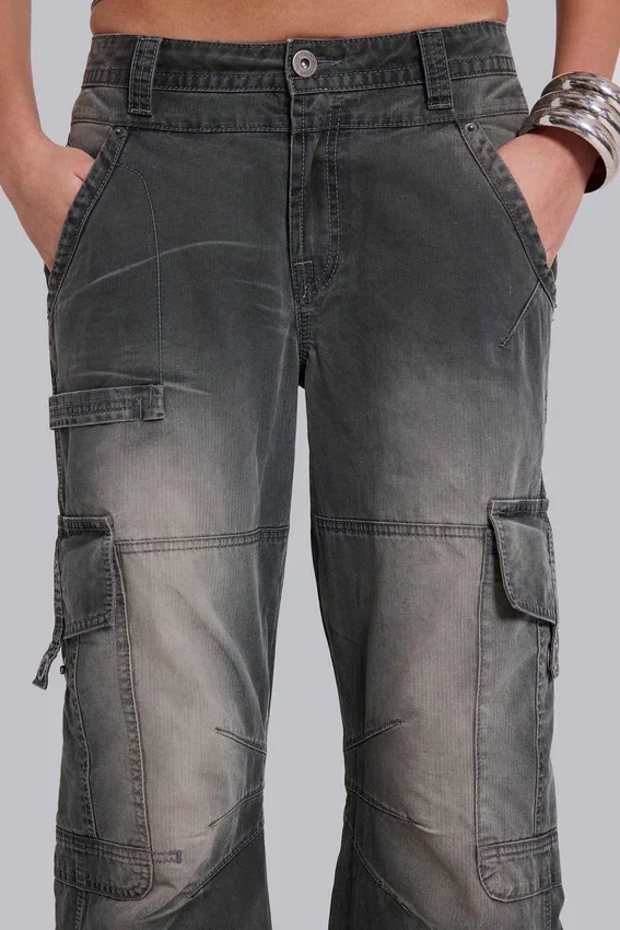 Pantalones cargo de pierna recta «Off Duty»