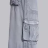 Pantalones cargo «Decoy» en gris lavado