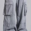 Pantalones cargo «Decoy» en gris lavado