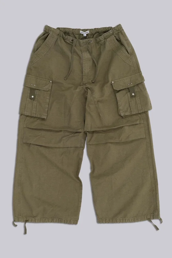 Pantalones cargo «Parachute Cargo» en color oliva, talla XL