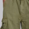 Pantalones cargo «Parachute Cargo» en color oliva, talla XL