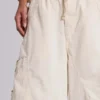 Pantalones cargo «Parachute» en color crudo