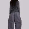 Pantalones cargo «Parachute» en gris vintage