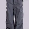 Pantalones cargo «Parachute» en gris vintage