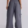 Pantalones cargo «Parachute» en gris vintage