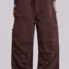 Pantalones cargo «Parachute» marrones
