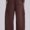 Pantalones cargo «Parachute» marrones