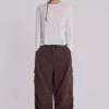 Pantalones cargo «Parachute» marrones
