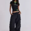 Pantalones cargo «Parachute» negros
