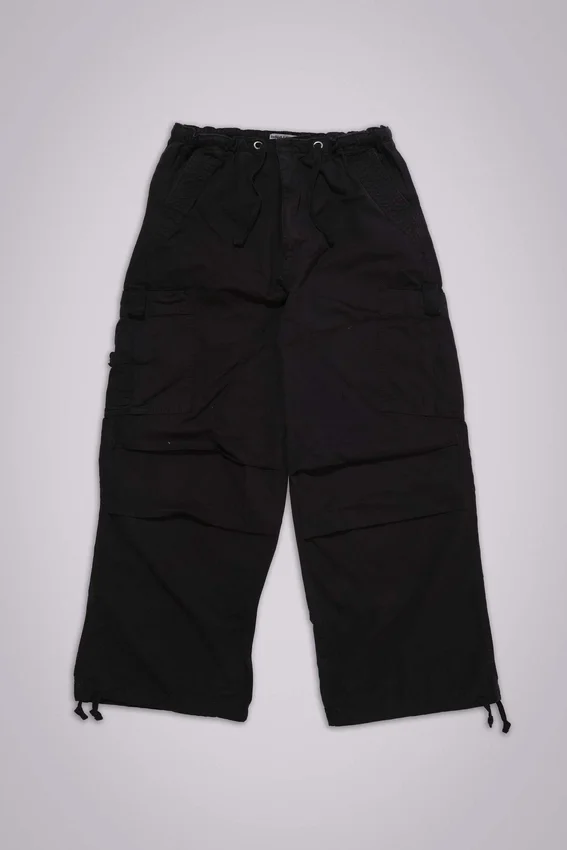 Pantalones cargo «Parachute» negros